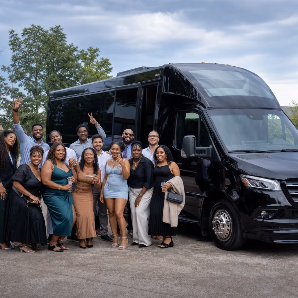 Birthday party bus