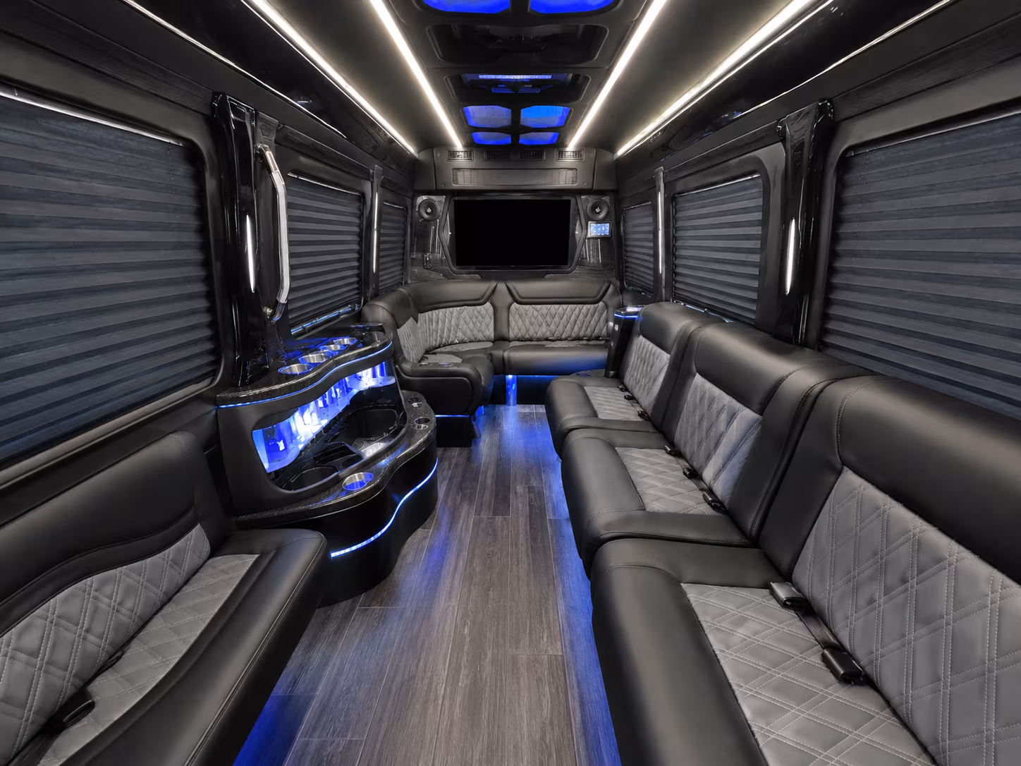 Philadelphia Airport Shuttle & Transportation onboard seating
