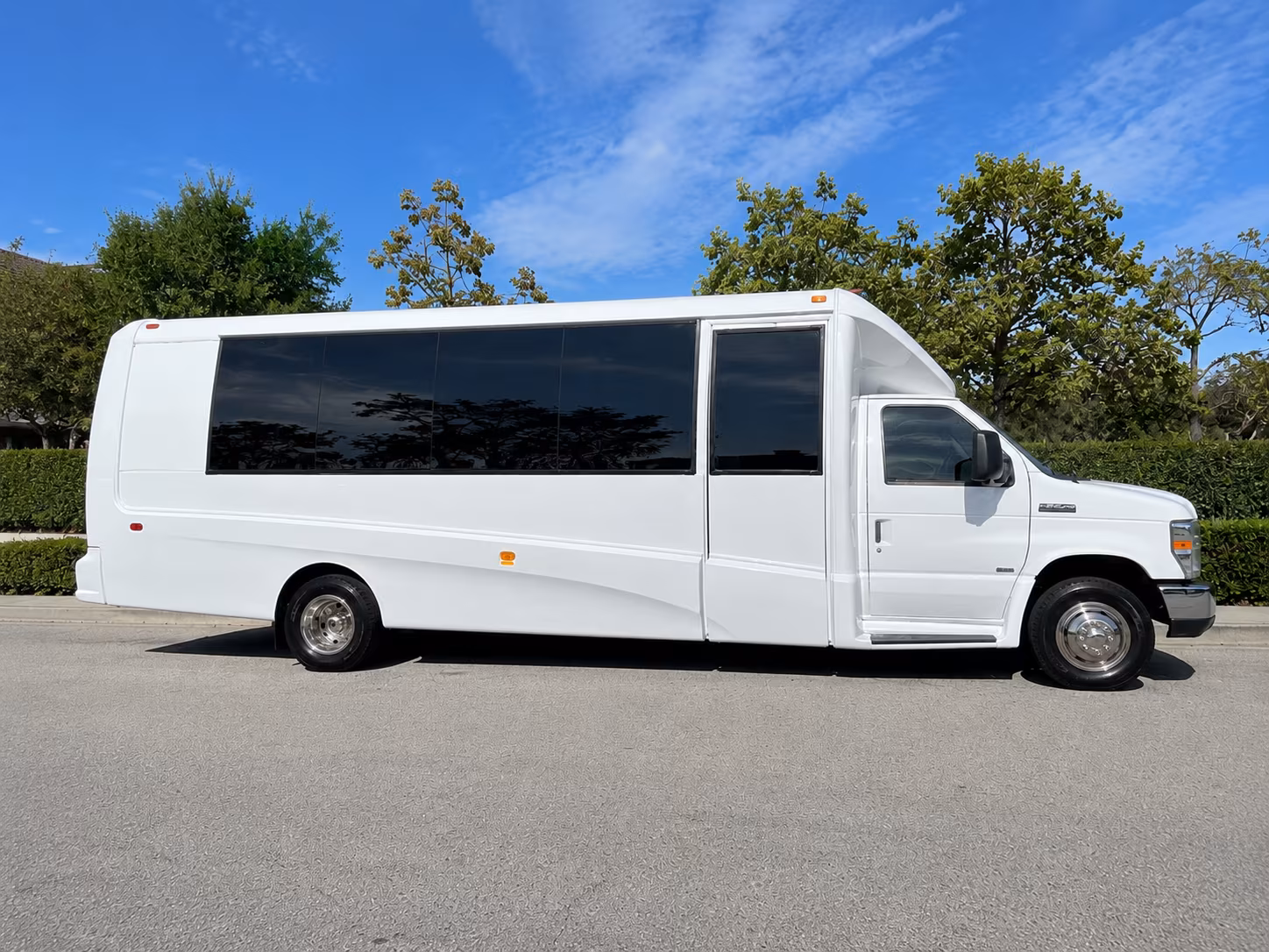 Philadelphia Airport Shuttle & Transportation party bus interior