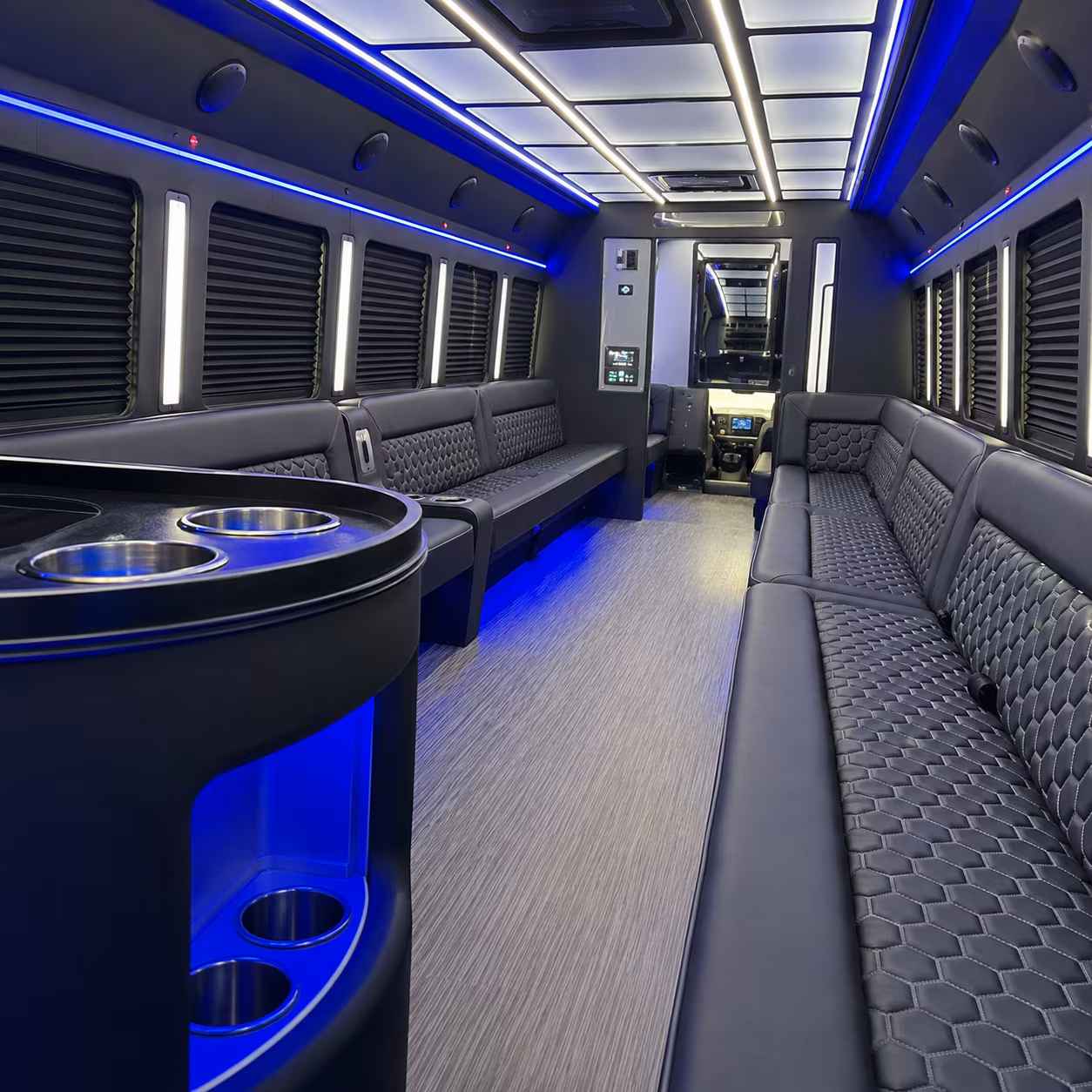 Philadelphia Bachelor & Bachelorette Transportation party bus exterior