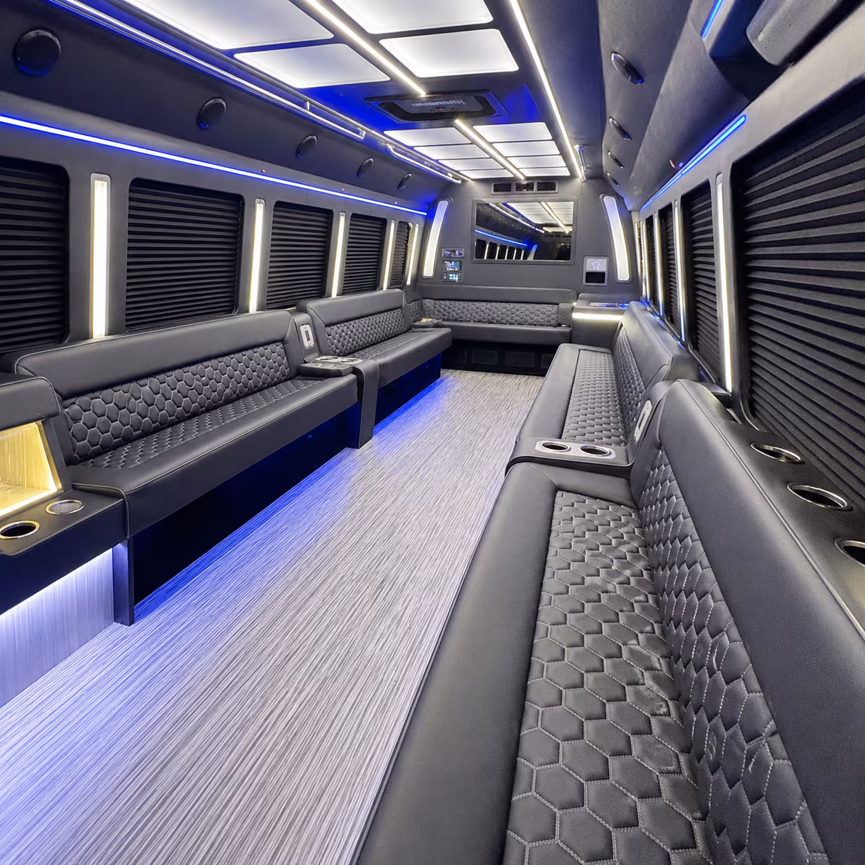 Philadelphia Bachelor & Bachelorette Transportation party bus exterior
