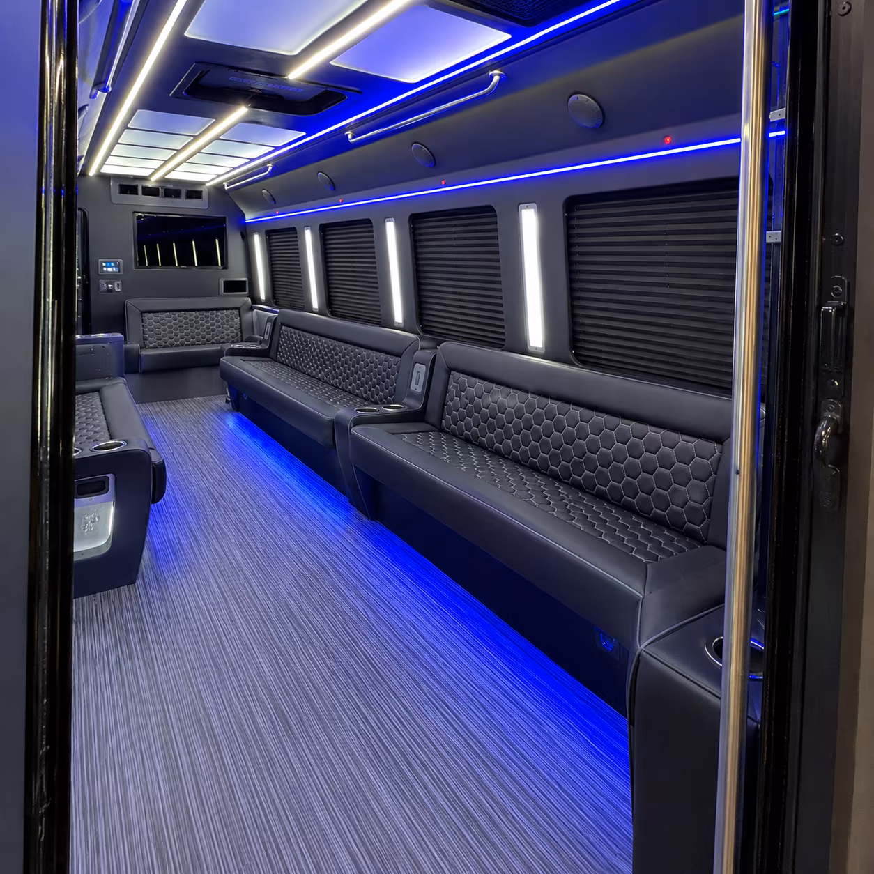Philadelphia Bachelor & Bachelorette Transportation party bus exterior