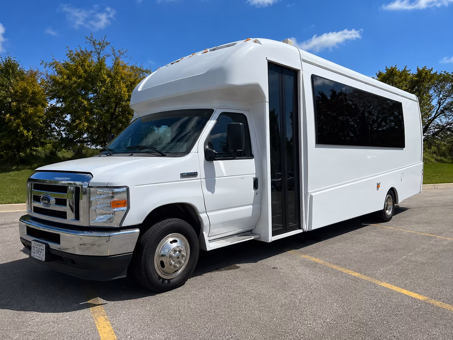 Philadelphia Concert & Music Festival Transportation party bus exterior
