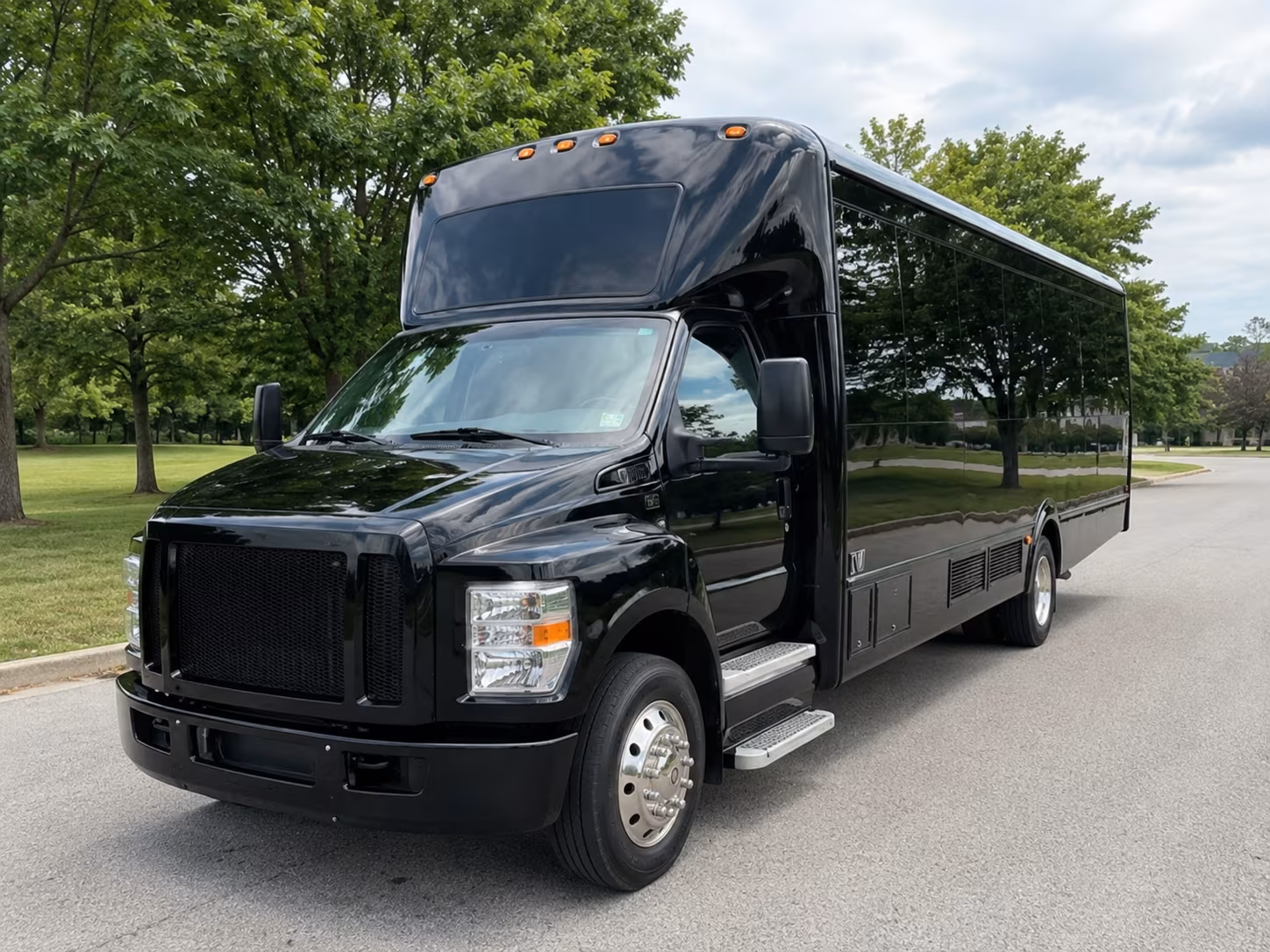 Philadelphia Concert & Music Festival Transportation party bus exterior