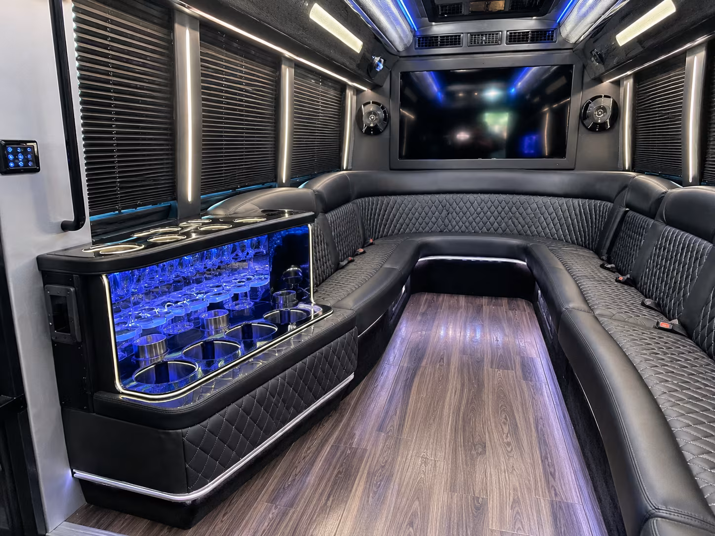 Philadelphia Concert & Music Festival Transportation party bus exterior