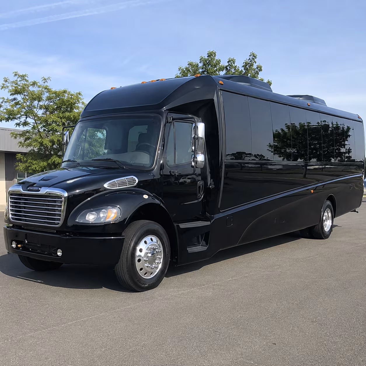 Philadelphia Corporate Transportation party bus exterior