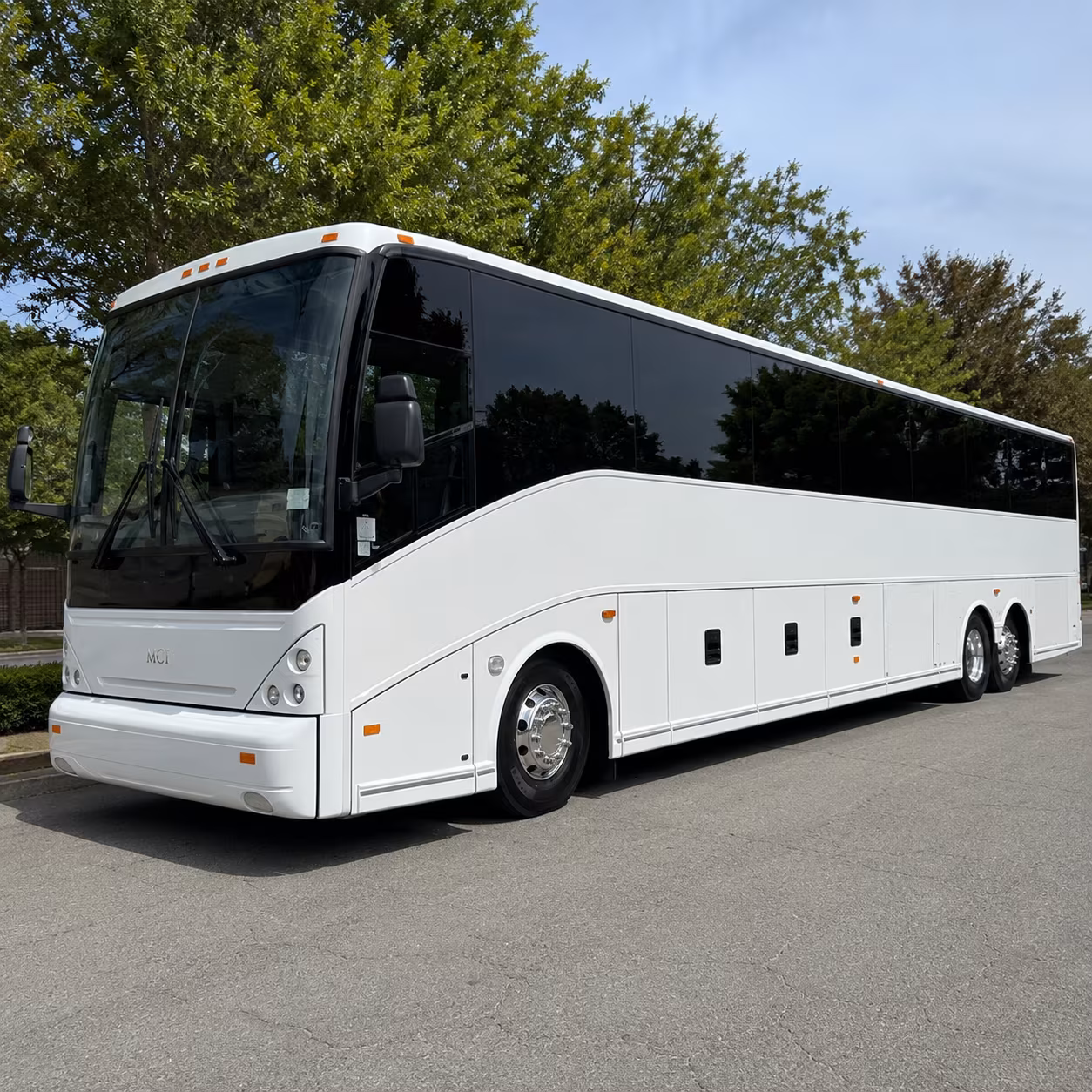 Philadelphia Corporate Transportation party bus exterior