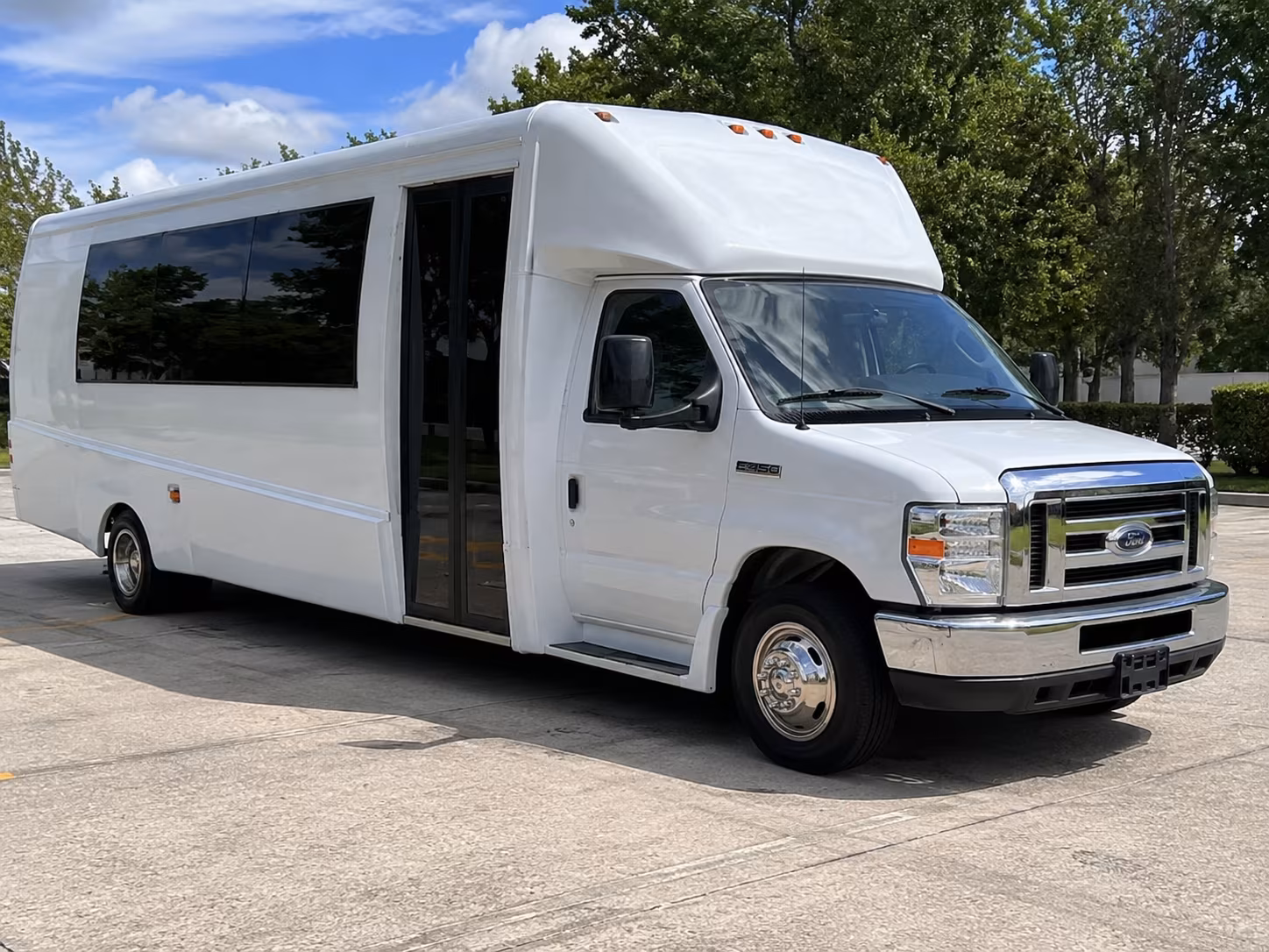 Philadelphia Private Event Transportation party bus exterior