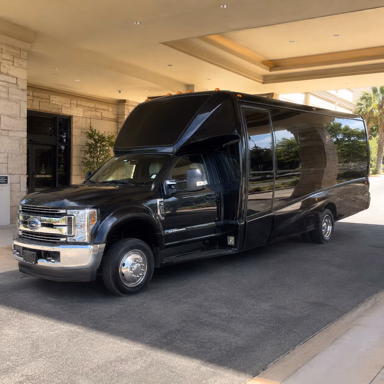 Philadelphia Prom & Homecoming Transportation party bus exterior