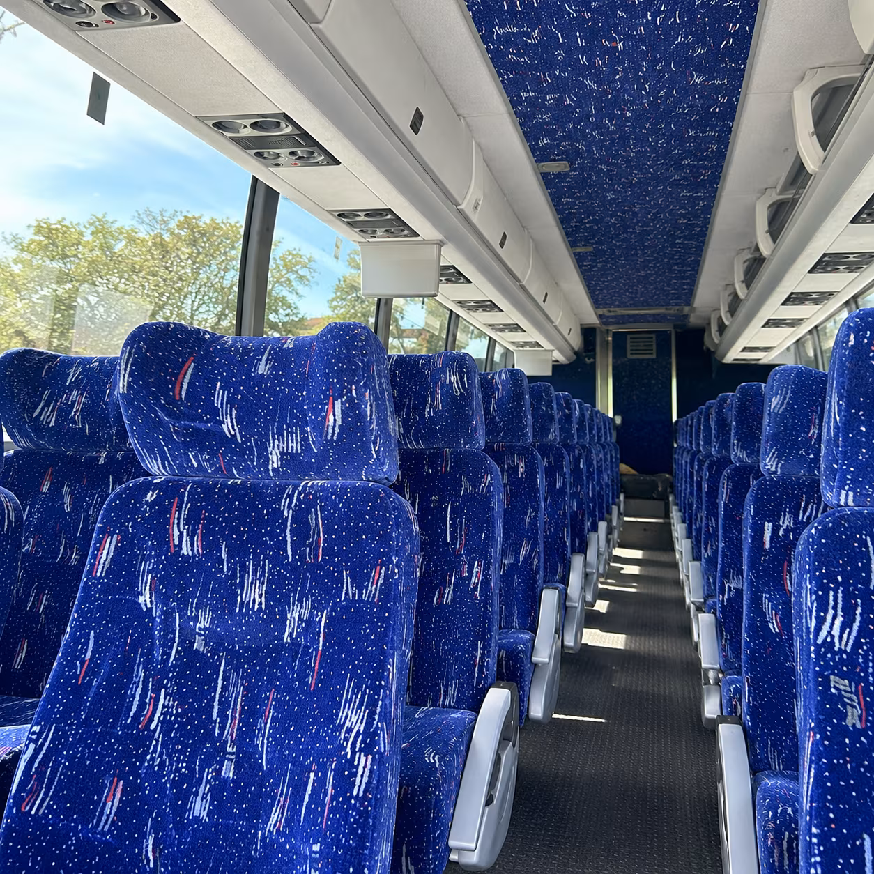 Philadelphia School Event Transportation onboard seating