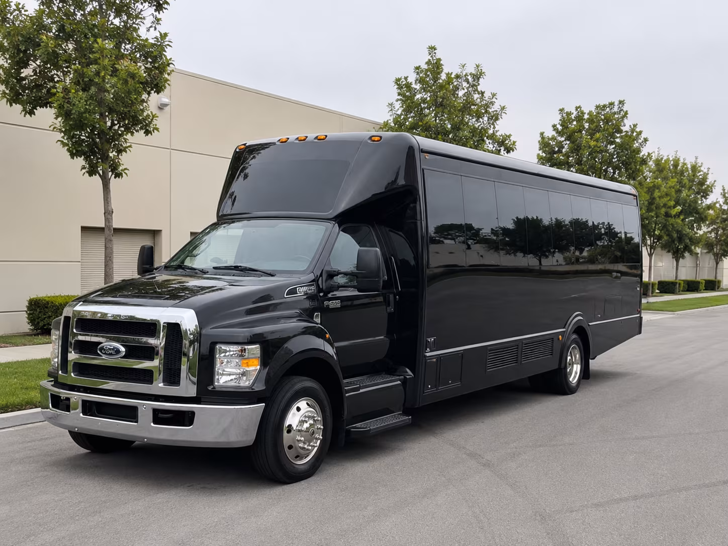 Philadelphia Sporting Event Transportation party bus exterior