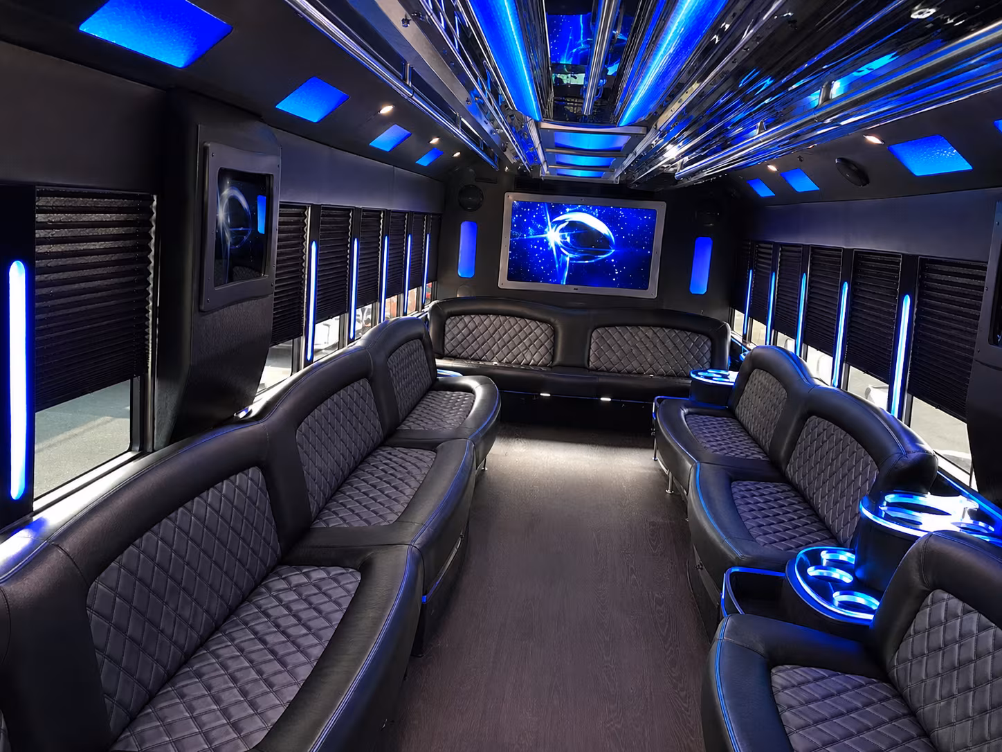 Philadelphia Sporting Event Transportation onboard seating