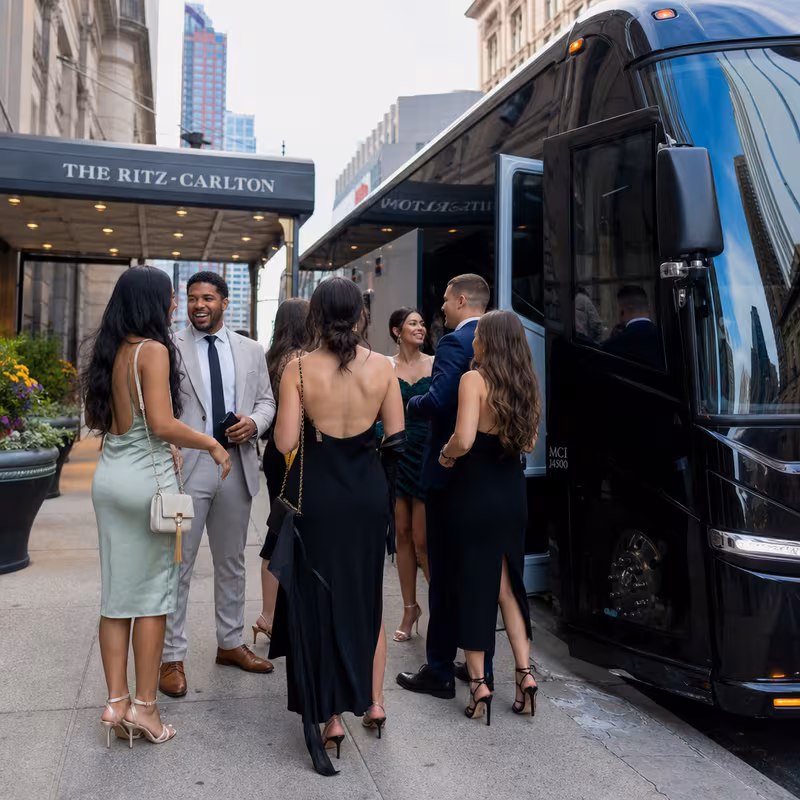 Private event transportation