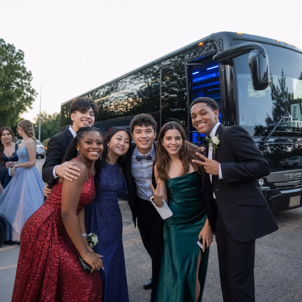 Philadelphia Prom Party Bus Rental