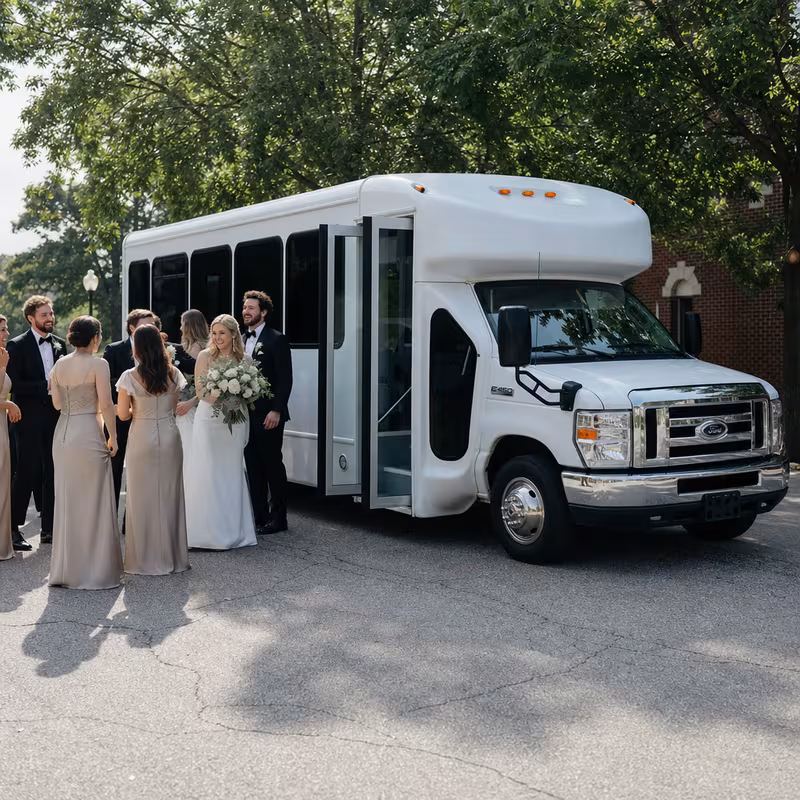 Philadelphia Wedding Transportation fleet vehicle